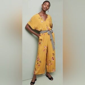 Anthropologie Corey Lynn Calter Floral Jumpsuit S new nwt
